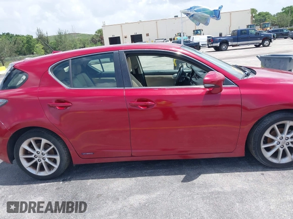 2013 Lexus CT 200h with VIN JTHKD5BH4D2134161, listed as a IAAI auction lot 42501508 with 227,626 mi miles and . Bid and sale history available at DreamBid. Image 12.
