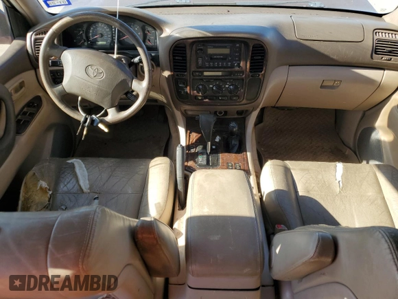 1999 Toyota Land Cruiser z VIN JT3HT05J4X0044917, wystawiony jako Copart lot #47044325 z przebiegiem Nie podano mil oraz Czysty tytuł • Clean title. Historia ofert i sprzedaży dostępna na DreamBid. Obrazek 8.