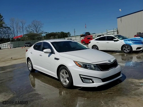 2015 Kia Optima LX with VIN 5XXGM4A77FG507006, listed as a Copart auction lot 48728275 with 84,807 mi miles and Salvage Title. Bid and sale history available at carsss.com. Image 14.