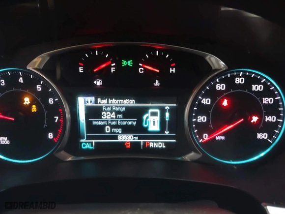 2018 Chevrolet Traverse LT Cloth with VIN 1GNERGKW6JJ266647, listed as a IAAI auction lot 41274408 with 93,530 mi miles. Bid and sale history available at carsss.com. Image 7.