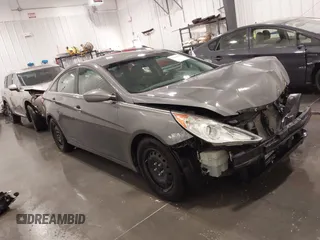 2011 Hyundai Sonata GLS with VIN 5NPEB4AC9BH028272, listed as a IAAI auction lot 42044836 with 132,696 mi miles. Bid and sale history available at carsss.com. Image 1.