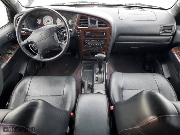 2001 Nissan Pathfinder LE with VIN JN8DR09XX1W566810, listed as a Copart auction lot 86605724 with 208,036 mi miles and Salvage Title. Bid and sale history available at carsss.com. Image 8.