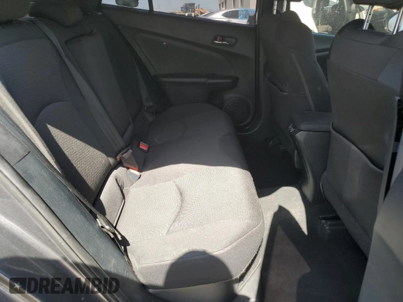 2022 Toyota Prius L Eco z VIN JTDKAMFU1N3157291, wystawiony jako Copart lot #58756485 z przebiegiem 69 737 mil mil oraz Szkoda całkowita • Salvage title. Historia ofert i sprzedaży dostępna na DreamBid. Obrazek 10.