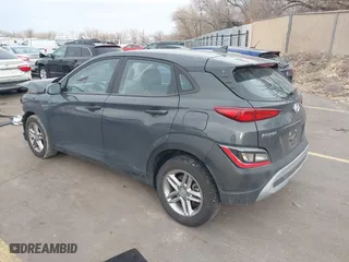 2023 Hyundai Kona SE with VIN KM8K2CAB5PU040450, listed as a IAAI auction lot 41490951 with 35,470 mi miles. Bid and sale history available at carsss.com. Image 3.