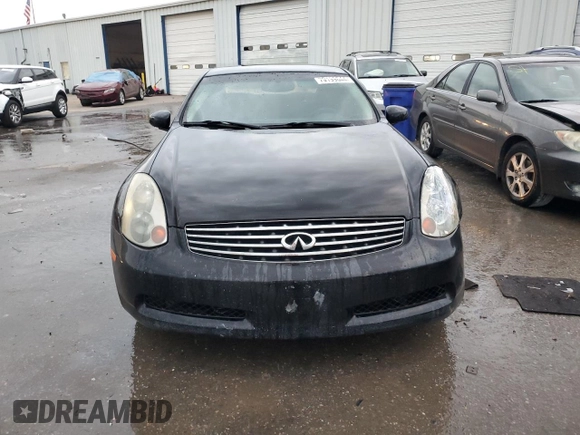 2003 Infiniti G35 Coupe w/Leather with VIN JNKCV54EX3M224955, listed as a Copart auction lot 79199644 with 122,398 mi miles and Salvage Title. Bid and sale history available at carsss.com. Image 5.