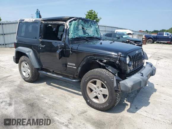 2018 Jeep Wrangler Willys Wheeler W с VIN 1C4AJWAG7JL860204, выставлен на аукционе Copart как лот 60683605 с пробегом 59 606 миль миль и Списание • Salvage title. История ставок и продаж доступна на DreamBid. Изображение 4.