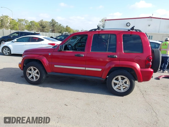 2007 Jeep Liberty Limited with VIN 1J4GL58K47W593789, listed as a IAAI auction lot 42135707 with 175,579 mi miles and . Bid and sale history available at DreamBid. Image 15.