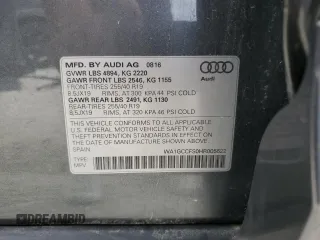 2017 Audi Q3 Prestige with VIN WA1GCCFS0HR005622, listed as a Copart auction lot 83565434 with 91,537 mi miles and Salvage Title. Bid and sale history available at carsss.com. Image 13.