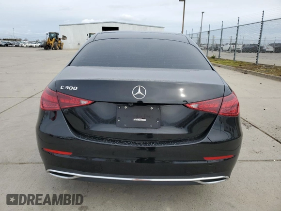 2023 Mercedes-Benz C 300 z VIN W1KAF4GB7PR080507, wystawiony jako Copart lot #47644045 z przebiegiem Nie podano mil oraz Szkoda całkowita • Salvage title. Historia ofert i sprzedaży dostępna na DreamBid. Obrazek 6.
