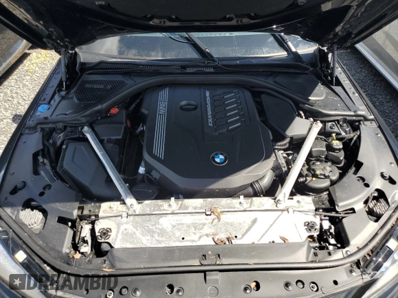 2022 BMW 4 Series M440i with VIN WBA53AT03NCK00422, listed as a Copart auction lot 74346904 with Not provided miles and Non repairable. Bid and sale history available at DreamBid. Image 11.