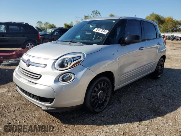 2015 FIAT 500L Pop with VIN ZFBCFAAH0FZ035988, listed as a Copart auction lot 72467544 with 50,168 mi miles and Salvage Title. Bid and sale history available at carsss.com. Image 1.
