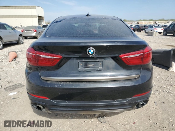 2017 BMW X6 sDrive35i with VIN 5UXKU0C34H0G69209, listed as a Copart auction lot 53488385 with 112,083 mi miles and Clean Title. Bid and sale history available at DreamBid. Image 6.