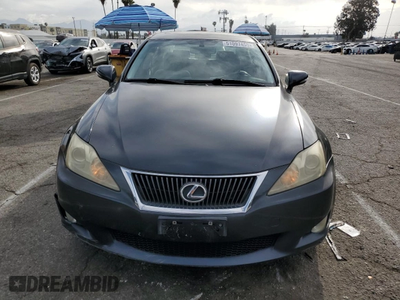 2009 Lexus IS 250 with VIN JTHBK262095090109, listed as a Copart auction lot 51097455 with 94,682 mi miles and Clean Title. Bid and sale history available at DreamBid. Image 5.