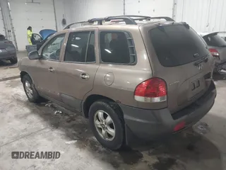2005 Hyundai Santa Fe GLS with VIN KM8SC73E35U007942, listed as a IAAI auction lot 41201901 with 184,437 mi miles. Bid and sale history available at carsss.com. Image 3.