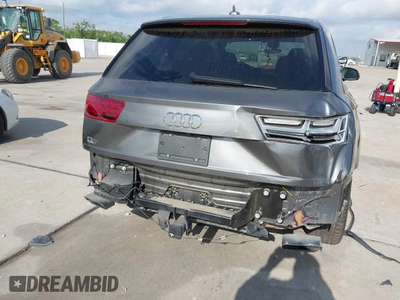 2019 Audi Q7 Premium Plus with VIN WA1LHAF76KD018184, listed as a IAAI auction lot 42056902 with 53,610 mi miles and . Bid and sale history available at DreamBid. Image 6.