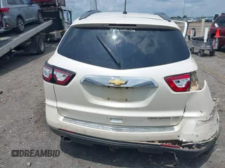 2014 Chevrolet Traverse LTZ with VIN 1GNKRJKD2EJ287211, listed as a IAAI auction lot 39873394 with 128,355 mi miles and . Bid and sale history available at DreamBid. Image 15.