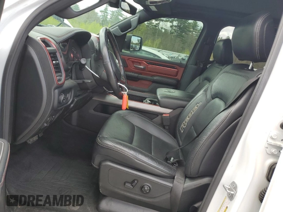 2020 Ram 1500 Rebel with VIN 1C6SRFLM1LN230872, listed as a Copart auction lot 55671585 with 97,202 mi miles and Salvage title. Bid and sale history available at DreamBid. Image 7.