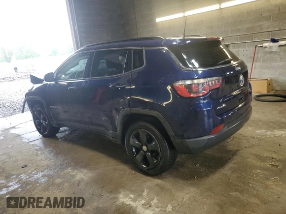 2020 Jeep Compass Latitude z VIN 3C4NJDBB9LT100551, wystawiony jako Copart lot #62601545 z przebiegiem 45 497 mil mil oraz Szkoda całkowita • Salvage title. Historia ofert i sprzedaży dostępna na DreamBid. Obrazek 2.