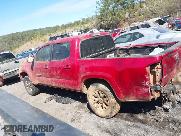 2018 Toyota Tacoma SR with VIN 5TFCZ5AN1JX154722, listed as a IAAI auction lot 41693606 with 123,916 mi miles. Bid and sale history available at carsss.com. Image 14.