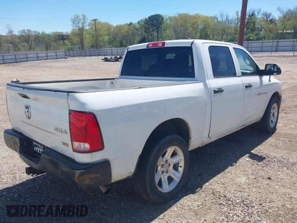 2012 Ram 1500 Tradesman with VIN 1C6RD7KP3CS235250, listed as a IAAI auction lot 41849020 with 138,068 mi miles and . Bid and sale history available at DreamBid. Image 4.