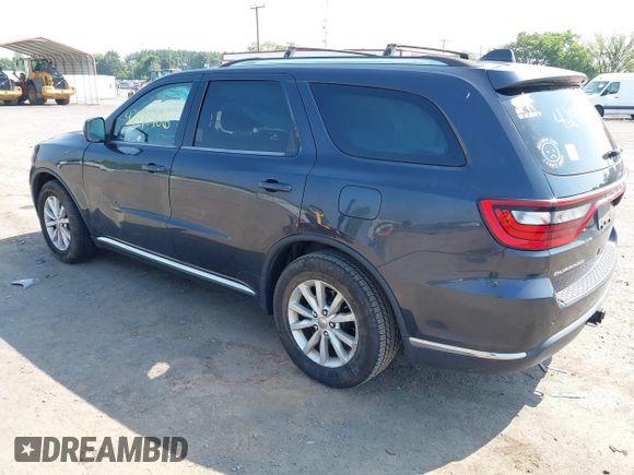 2015 Dodge Durango SXT with VIN 1C4RDHAG7FC869904, listed as a IAAI auction lot 42491906 with 120,396 mi miles and . Bid and sale history available at DreamBid. Image 3.
