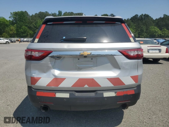 2020 Chevrolet Traverse LT Cloth with VIN 1GNEVMKW0LJ191652, listed as a Copart auction lot 51529025 with 375,880 mi miles and Clean Title. Bid and sale history available at carsss.com. Image 6.