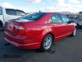 2012 Ford Fusion S with VIN 3FAHP0GA4CR335415, listed as a IAAI auction lot 41425408 with 207,386 mi miles. Bid and sale history available at carsss.com. Image 4.