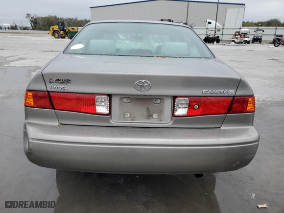 2000 Toyota Camry CE with VIN 4T1BG22K3YU681981, listed as a Copart auction lot 45733485 with 49,865 mi miles and Salvage Title. Bid and sale history available at carsss.com. Image 6.