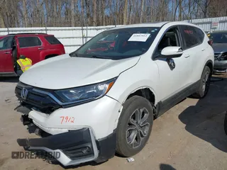 2021 Honda CR-V EX with VIN 7FARW2H57ME016192, listed as a IAAI auction lot 41807912 with 50,391 mi miles. Bid and sale history available at carsss.com. Image 18.