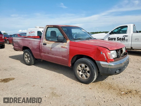 1998 Nissan Frontier XE with VIN 1N6DD21S4WC328785, listed as a Copart auction lot 62424085 with Not provided miles and Salvage title. Bid and sale history available at DreamBid. Image 4.