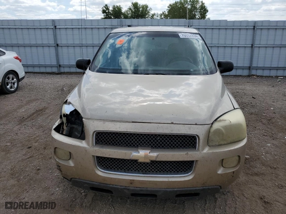 2005 Chevrolet Uplander LS with VIN 1GNDV23L05D286315, listed as a Copart auction lot 70032834 with 204,036 mi miles and Salvage Title. Bid and sale history available at carsss.com. Image 5.