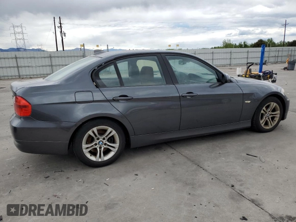 2008 BMW 3 Series 328i with VIN WBAVA33508P142196, listed as a Copart auction lot 57617965 with 129,798 mi miles and Salvage title. Bid and sale history available at DreamBid. Image 3.