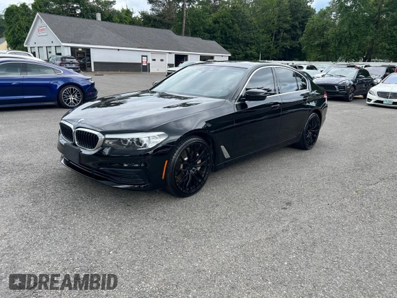 2020 BMW 5 Series 530i xDrive with VIN WBAJR7C05LCD10212, listed as a Copart auction lot 64332635 with 111,314 mi miles and Clean title. Bid and sale history available at DreamBid. Image 1.