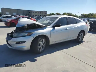 2010 Honda Accord Crosstour EX-L with VIN 5J6TF1H55AL004461, listed as a Copart auction lot 76080014 with 0 mi miles and Salvage Title. Bid and sale history available at carsss.com. Image 1.