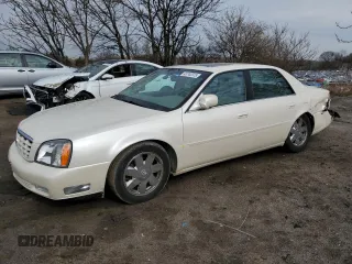 2003 Cadillac DeVille DTS z VIN 1G6KF57993U201484, wystawiony jako Copart lot #43742375 z przebiegiem 53 478 mil mil oraz Szkody całkowita. Historia ofert i sprzedaży dostępna na DreamBid. Obrazek 1.