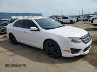 2012 Ford Fusion SPORT with VIN 3FAHP0DC5CR252226, listed as a Copart auction lot 50059625 with 136,633 mi miles and Clean Title. Bid and sale history available at carsss.com. Image 4.