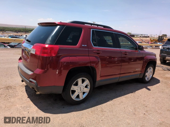 2011 GMC Terrain SLE-2 with VIN 2CTFLSE5XB6371084, listed as a Copart auction lot 59399795 with 104,225 mi miles and Salvage title. Bid and sale history available at DreamBid. Image 3.