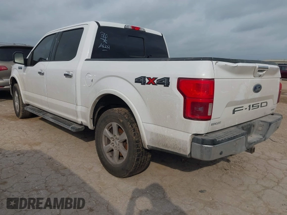 2018 Ford F-150 XL with VIN 1FTEW1EG5JKD32988, listed as a IAAI auction lot 42099086 with 127,541 mi miles. Bid and sale history available at carsss.com. Image 3.