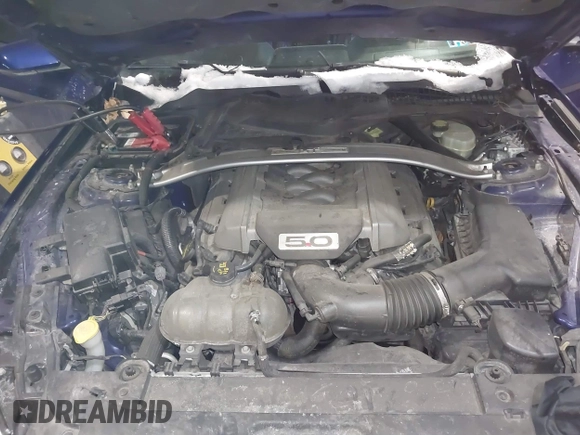 2015 Ford Mustang GT with VIN 1FA6P8CF1F5379452, listed as a IAAI auction lot 41355235 with 128,257 mi miles and . Bid and sale history available at DreamBid. Image 10.