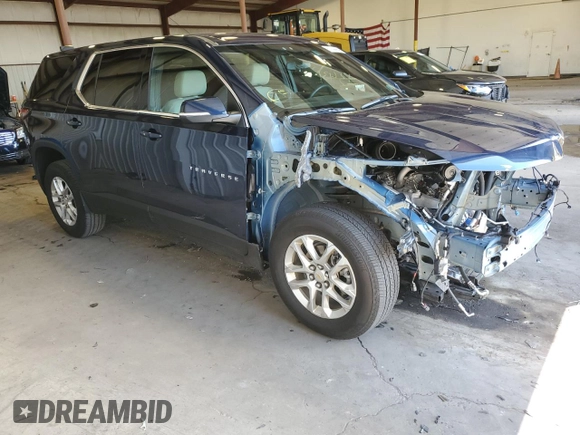 2023 Chevrolet Traverse LS with VIN 1GNERFKW6PJ294953, listed as a Copart auction lot 60744484 with 13,431 mi miles and Salvage Title. Bid and sale history available at carsss.com. Image 4.