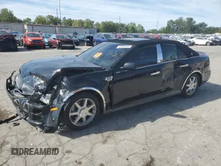 2005 Cadillac STS with VIN 1G6DC67A550152733, listed as a Copart auction lot 69995444 with 0 mi miles and Salvage Title. Bid and sale history available at carsss.com. Image 1.