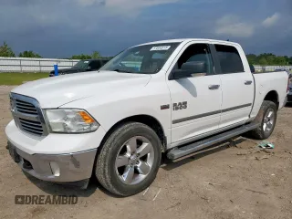 2013 Ram 1500 Big Horn with VIN 1C6RR7LT6DS550171, listed as a Copart auction lot 57044515 with 205,756 mi miles and Salvage title. Bid and sale history available at DreamBid. Image 1.
