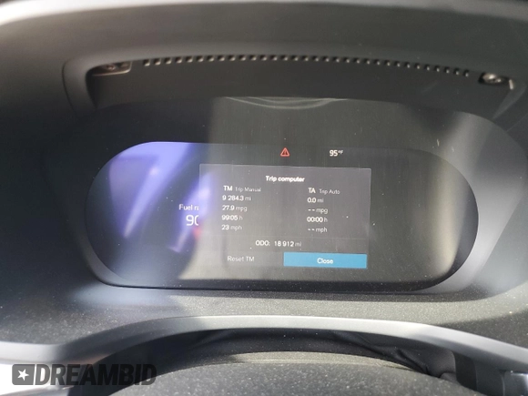2024 Volvo S60 Core Dark Theme with VIN 7JRL12FK6RG321612, listed as a Copart auction lot 55588135 with 18,912 mi miles and Salvage title. Bid and sale history available at DreamBid. Image 9.