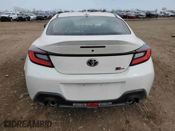 2024 Toyota GR86 Premium with VIN JF1ZNBE14R9753406, listed as a Copart auction lot 49469885 with 4,411 mi miles and Salvage Title. Bid and sale history available at carsss.com. Image 6.