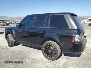 2012 Land Rover Range Rover SC Autobiography with VIN SALMP1E43CA379372, listed as a Copart auction lot 77528224 with 72,490 mi miles and Salvage title. Bid and sale history available at DreamBid. Image 2.