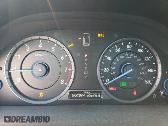 2012 Honda Crosstour EX-L with VIN 5J6TF2H59CL005282, listed as a Copart auction lot 74515274 with 122,094 mi miles and Salvage Title. Bid and sale history available at carsss.com. Image 9.
