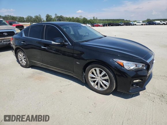 2017 Infiniti Q50 Premium с VIN JN1EV7AR1HM840938, выставлен на аукционе Copart как лот 64193265 с пробегом 62 172 миль миль и Списание • Salvage title. История ставок и продаж доступна на DreamBid. Изображение 4.