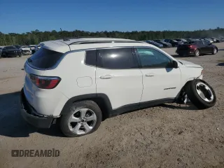 2020 Jeep Compass Latitude with VIN 3C4NJDBB0LT101376, listed as a Copart auction lot 52676275 with 35,965 mi miles and Salvage title. Bid and sale history available at DreamBid. Image 3.