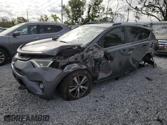 2017 Toyota RAV4 XLE with VIN JTMWFREV7HD105088, listed as a Copart auction lot 53138545 with 88,964 mi miles and Salvage Title. Bid and sale history available at DreamBid. Image 1.