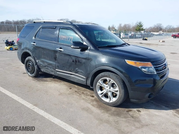 2014 Ford Explorer Limited with VIN 1FM5K8F83EGC24711, listed as a IAAI auction lot 41844179 with 164,249 mi miles. Bid and sale history available at carsss.com. Image 1.